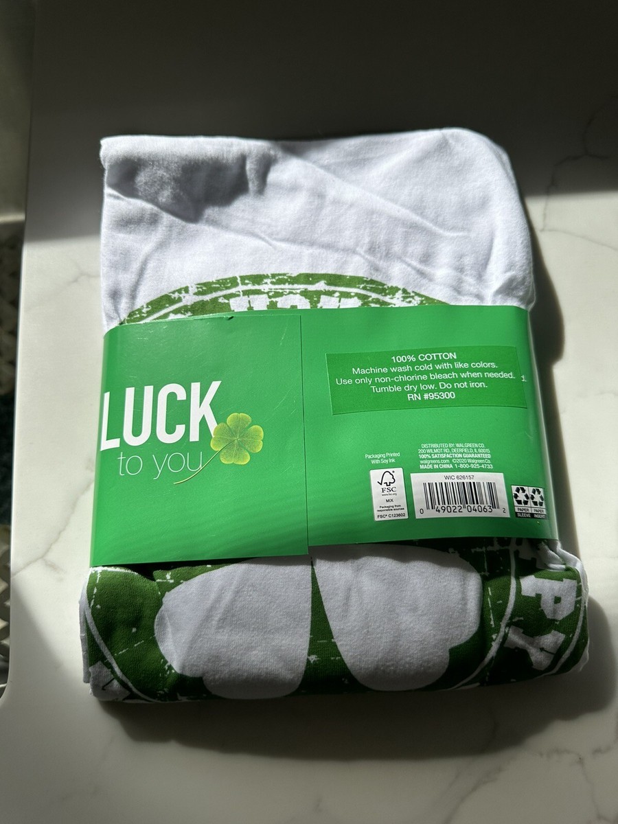 St. Patrick Shirt, Unisex Size XLarge Lucky St. Patrick's Day-New