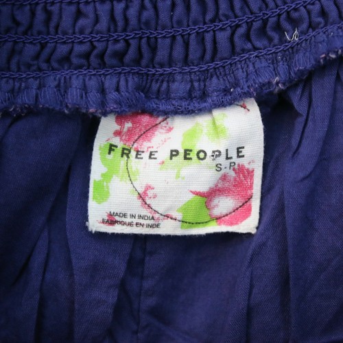 Falda plisada de algodón geométrico FREE PEOPLE PEQUEÑA - Imagen 3 de 3