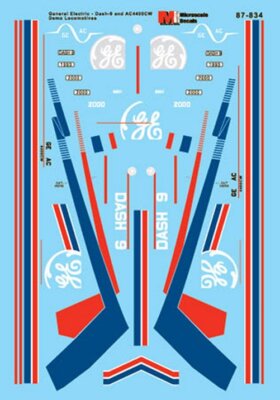 Microscale Decals - HO Scale - USA Railroads G - L - MiniCal, etc.