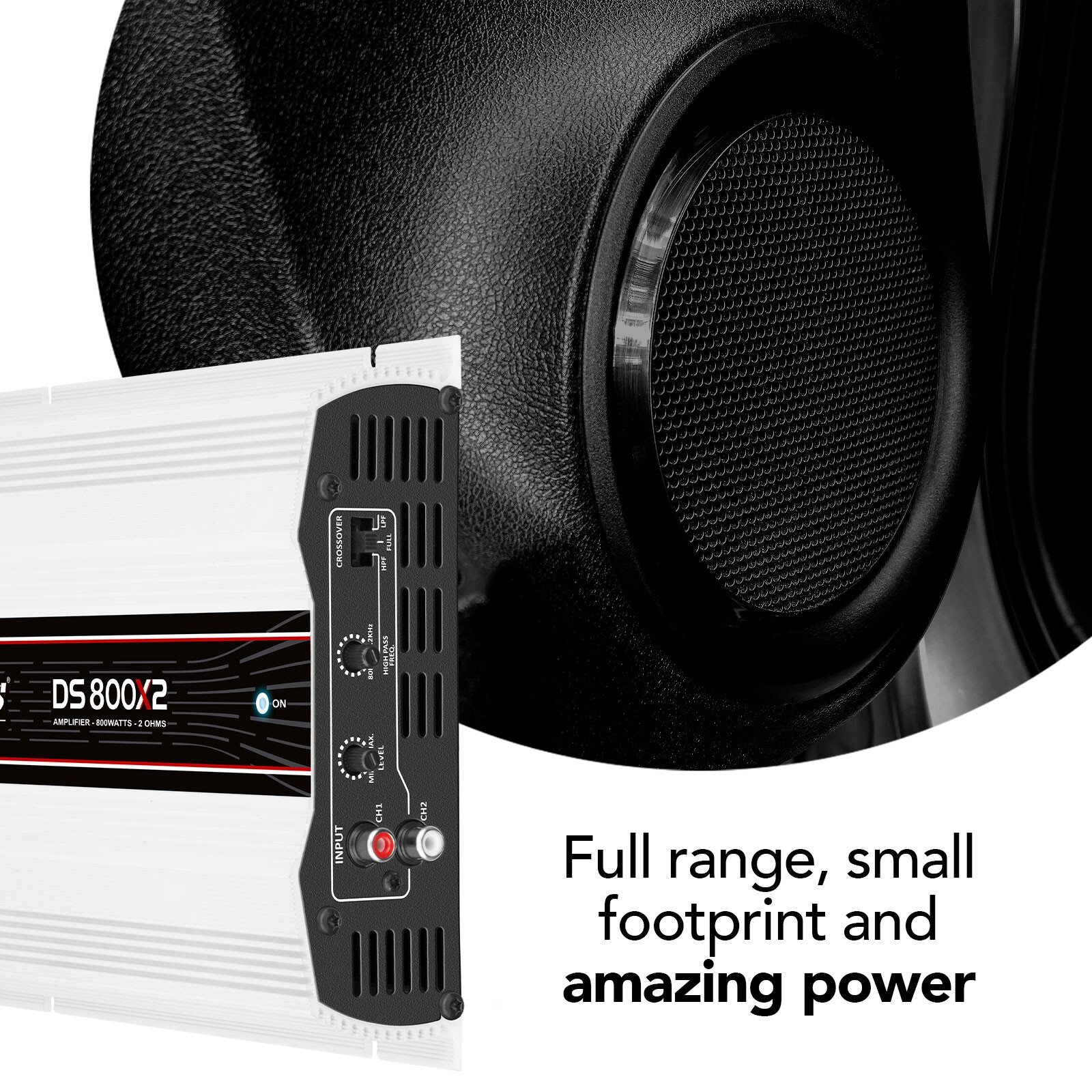 US SELLER] Taramps DS 800x2 2 Ohms Amplifier 800 Watts RMS 2
