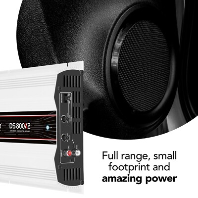 US SELLER] Taramps DS 800x2 2 Ohms Amplifier 800 Watts RMS 2