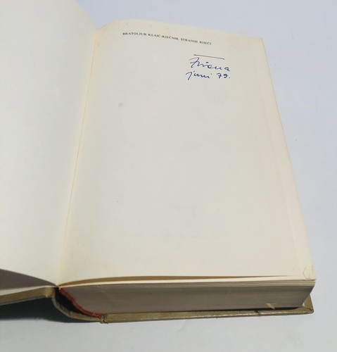 Rječnik Stranih Riječi Dictionary of Foreign Words By Bratoljub Klaić 1978 HC - Picture 7 of 9