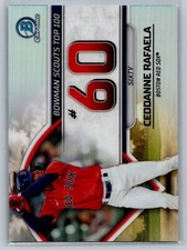 2023 Bowman #BTP-60 Ceddanne Rafaela Bowman Scouts Top 100