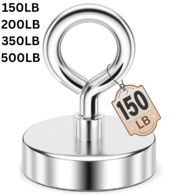 FINDMAG Large Fishing Magnets strong Neodymium super Rare Earth Magnet hooks 150-500LB
