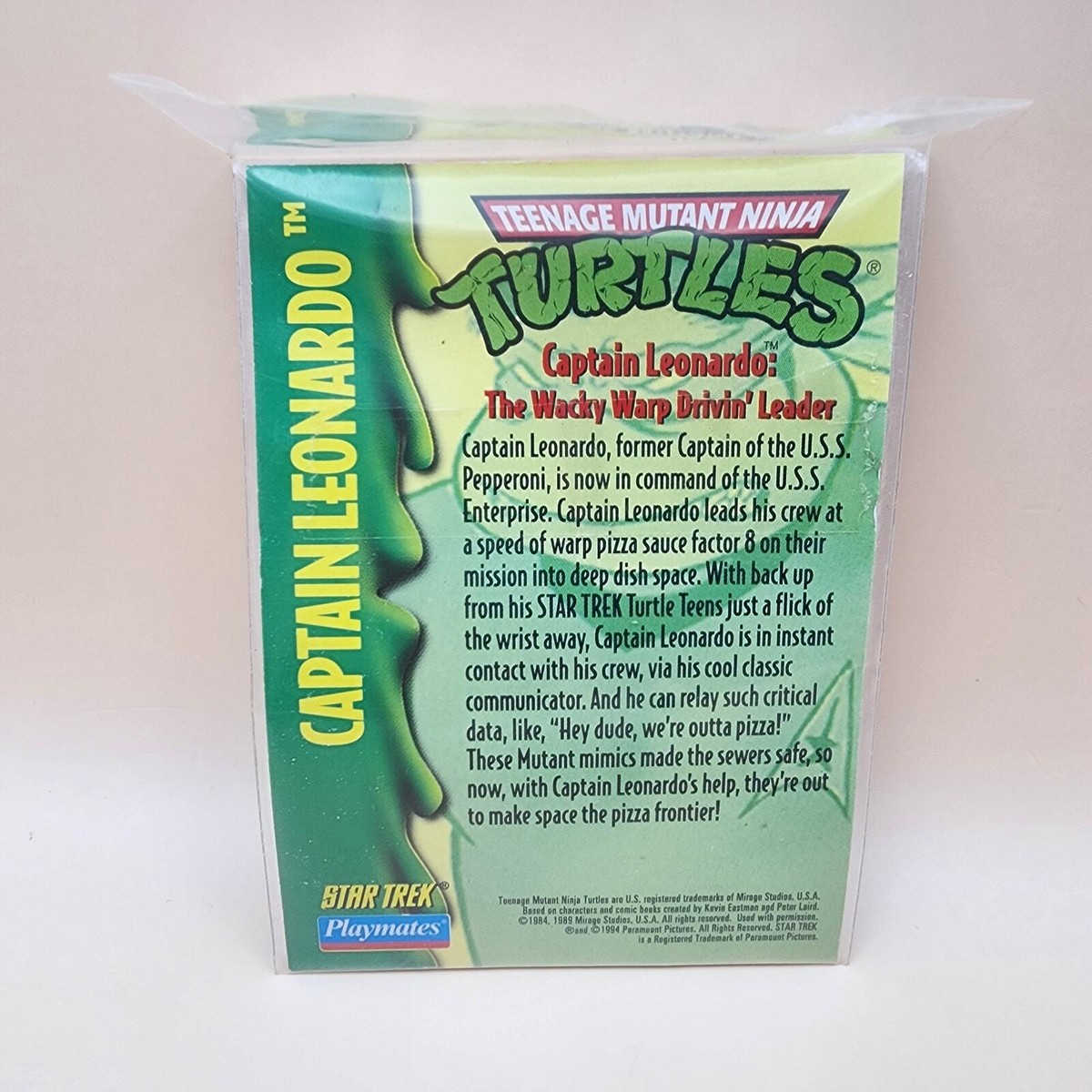 Teenage Mutant Ninja Turtles TMNT (1994) Star Trek CAPTAIN