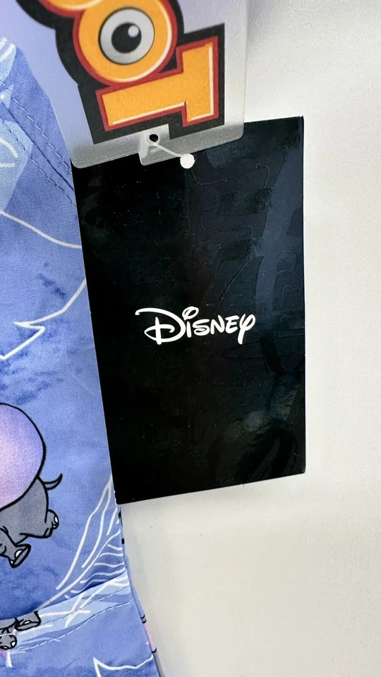 Dumbo Cherokee Scrubs Tooniforms Disney V Neck Top TF756 DUBE - Image 4 of 4