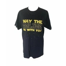 Men's Large Shirt Star Wars Black Physics Port and Company Short Sleeve
