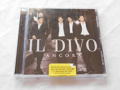 Ancora by Il Divo CD 2006 Sony BMG Music All By Myself Hasta Mi Final %#