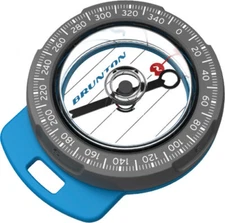 Brunton ZIP Tag-Along Compass F-TAZIP Measures 2.15" x2" x 0.7". Features O.S.S.
