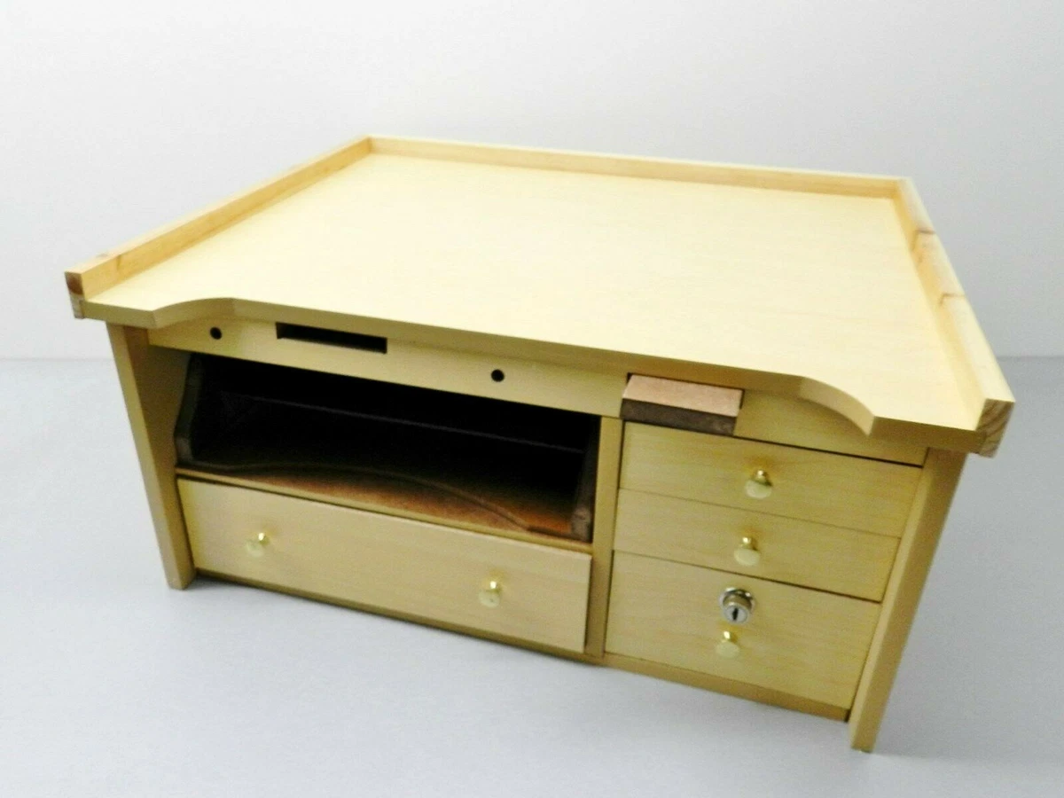 Jewelers Bench Work Table Top Jewelry Repair Watch Hobby Craft Bead Workbench