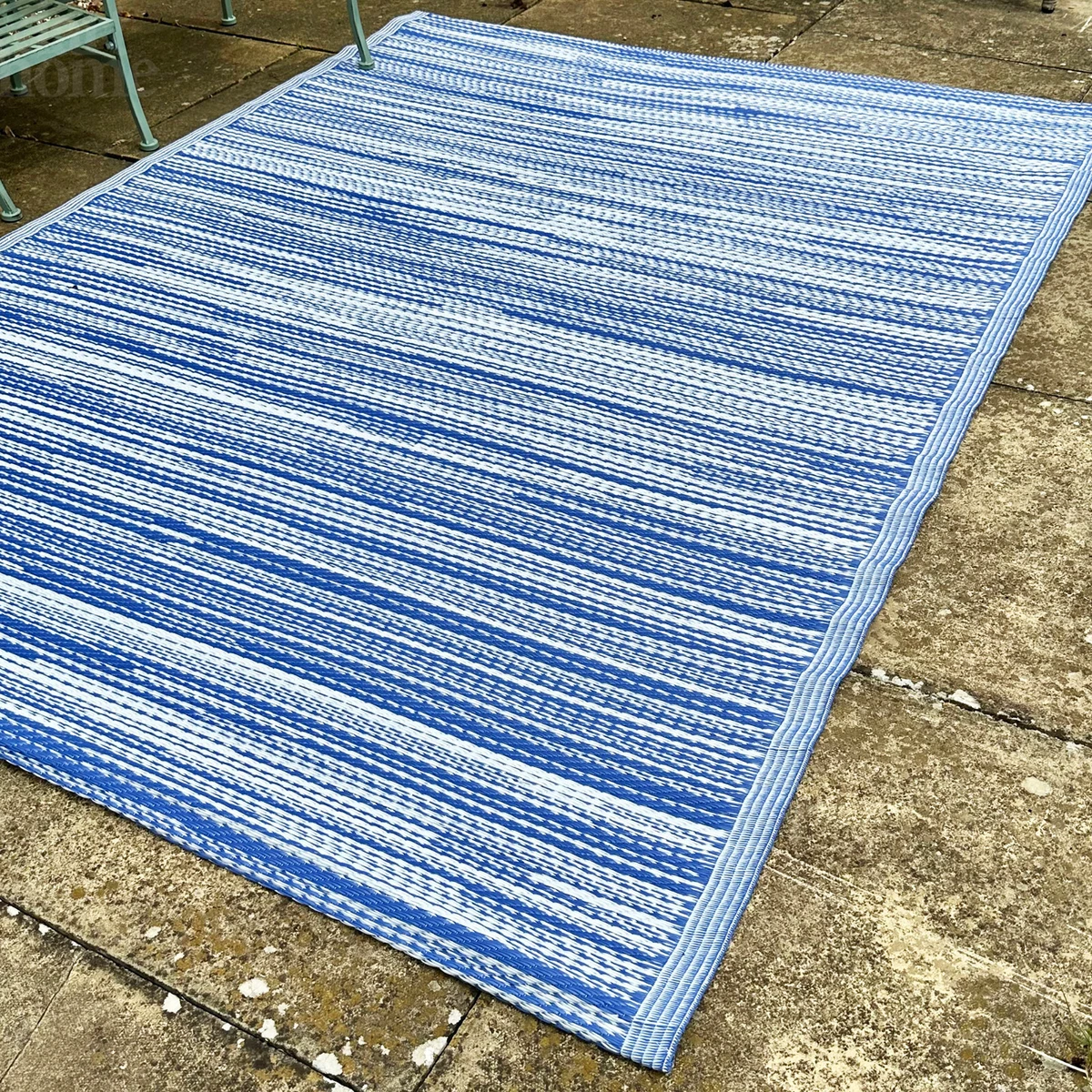 Striped outdoor rug deals