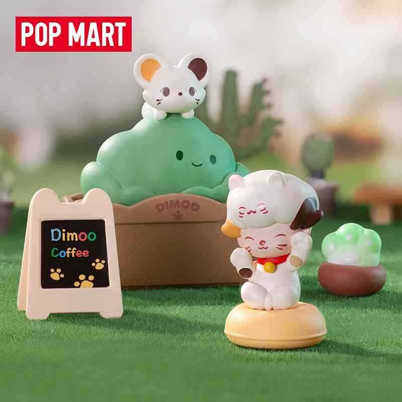 POP MART Dimoo Cat Paradise Serise Confirmed Blind Box Figure Art