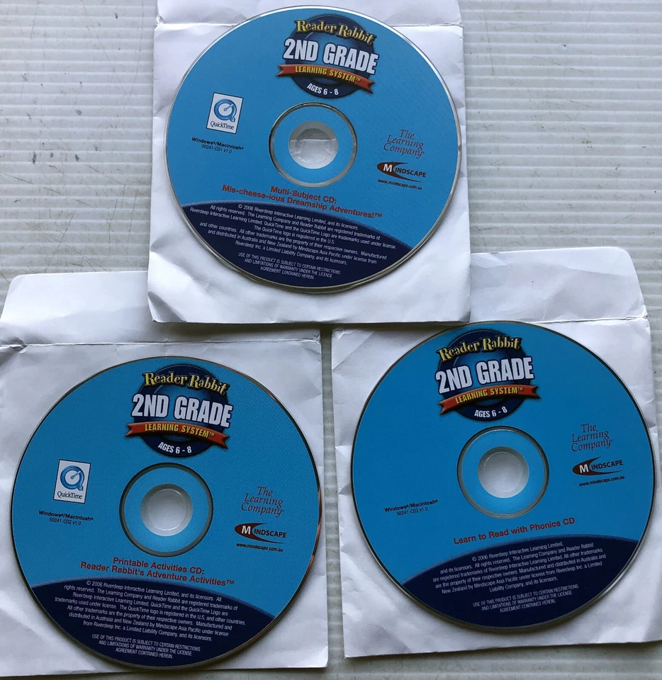 Reader Rabbit 2ND GRADE Learning System Ages 6-8 (PC CD-ROM, Windows 95 - XP) - Image 3 of 4