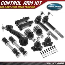 11x Idler Arm & Sway Bar Link & Tie Rod End w/ Sleeve & Ball Joint for Chevy GMC