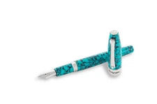 Montegrappa Fortuna Mosaico Barcelona Fountain pen Medium nib MIB