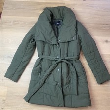 Massimo Womens Green Coat Size M