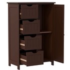 Bathroom Floor Cabinet Freestanding Bathroom Cabinet Storage Cabinet ...