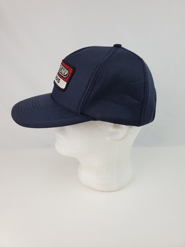 Vintage Freightliner Trucks trucker hat full padding navy blue snapback - Picture 2 of 7