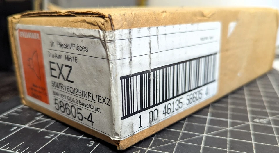 (10) Sylvania 50MR16 (58605) Tru-Aim 12V 50W GU5.3 [B7BC] - Image 2 of 4