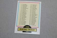1990-91 Fleer Basketball Card Complete Finish Fill Your List Set U-Pick