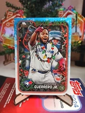 2024 Topps Holiday Vladimir Guerrero Jr #H133 Variation Short Print Blue Jays