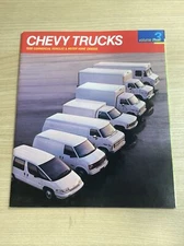 1990 Chevy Trucks Commercial Vehicles Motor Home Volume 3 Sales Brochure Catalog