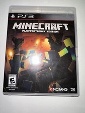 Mojang Minecraft PS3 Video Game Edition PlayStation WORKS Build Create Explore 
