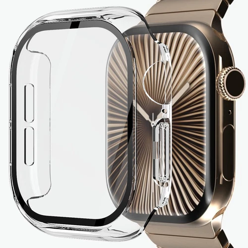 Case for Apple Watch Series 11 10 46/42mm Protective Cover Glass ScreenProtector - Picture 3 of 27