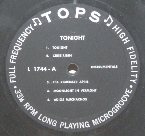 Tonight From Westside Story Record Album - Picture 4 of 6