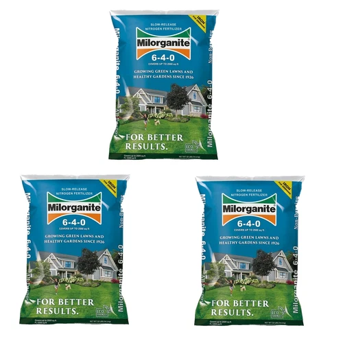 All-Purpose Eco-Friendly Slow-Release Nitrogen 6-4-0 Fertilizer, 32 Pound Bag (P
