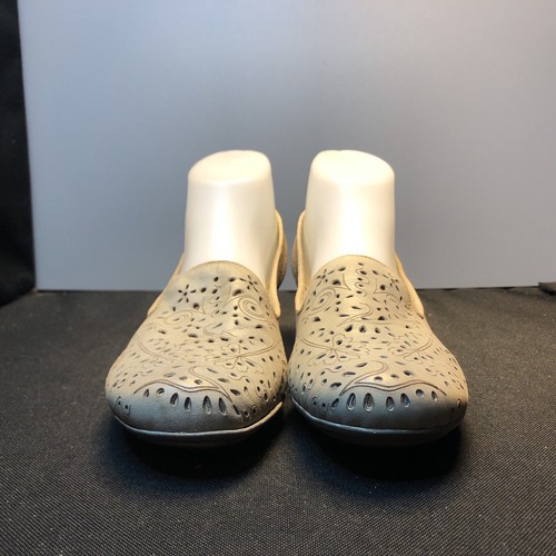 LN/EUC US9/EU40 Rieker ANTISTRESS GRAU LEDER 1,75" ABSATZ KOMFORT HALBSCHUHE PUMPS - Bild 10 von 12