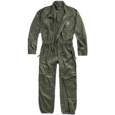 Brandit Fluganzug Soldat Fallschirmspringer Überschuss Overalls Herren Oliv