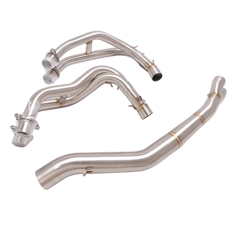 ネフライト器 Middle Pipe For Kawasaki Ninja 400 Z400 Exhaust Mid Link