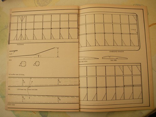 Aero Modeller plan of Mini Magnet & Placid + original magazine April 1985 - Picture 3 of 6
