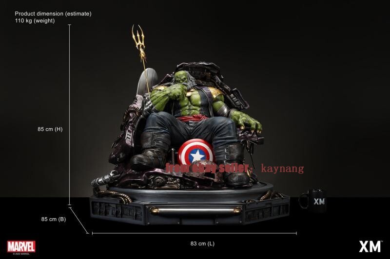 XM Studios Marvel 1/4 Scale Maestro Hulk A Version GK Model