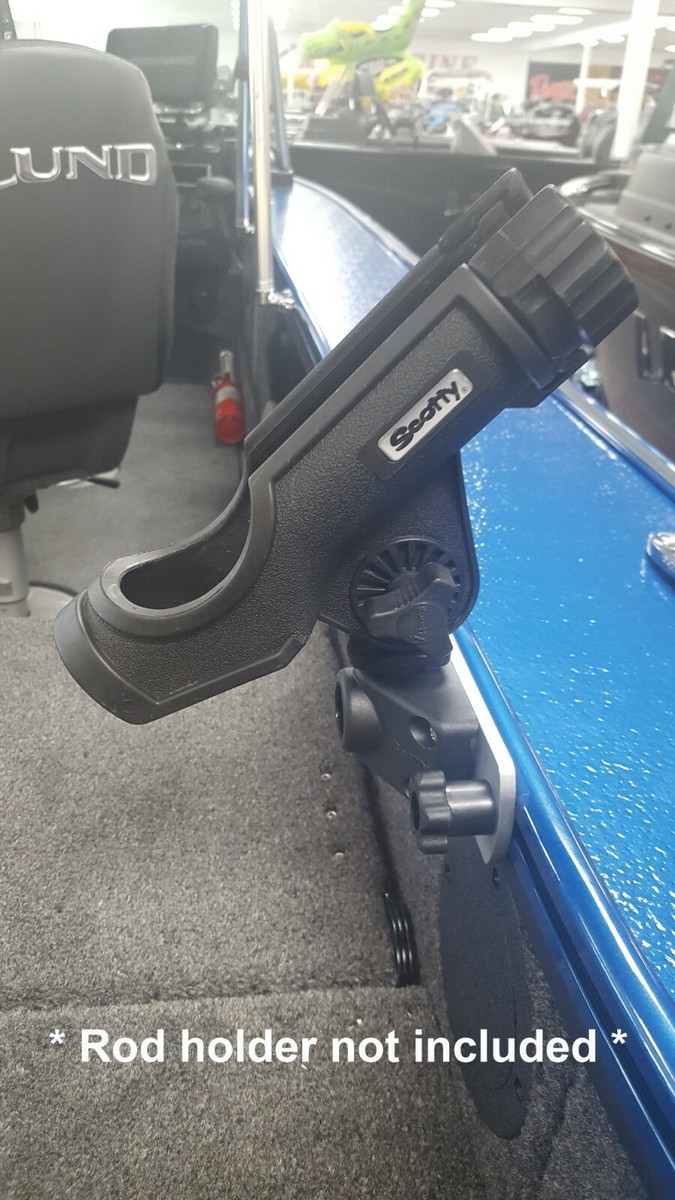 Rod Holder Mount Bracket Fits Lund boats with Sport Track/G3/Lowe