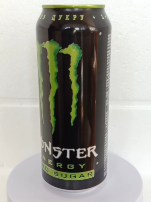 Monster Energy Drink Zero Sugar 500ml Empty Can – Ukraine