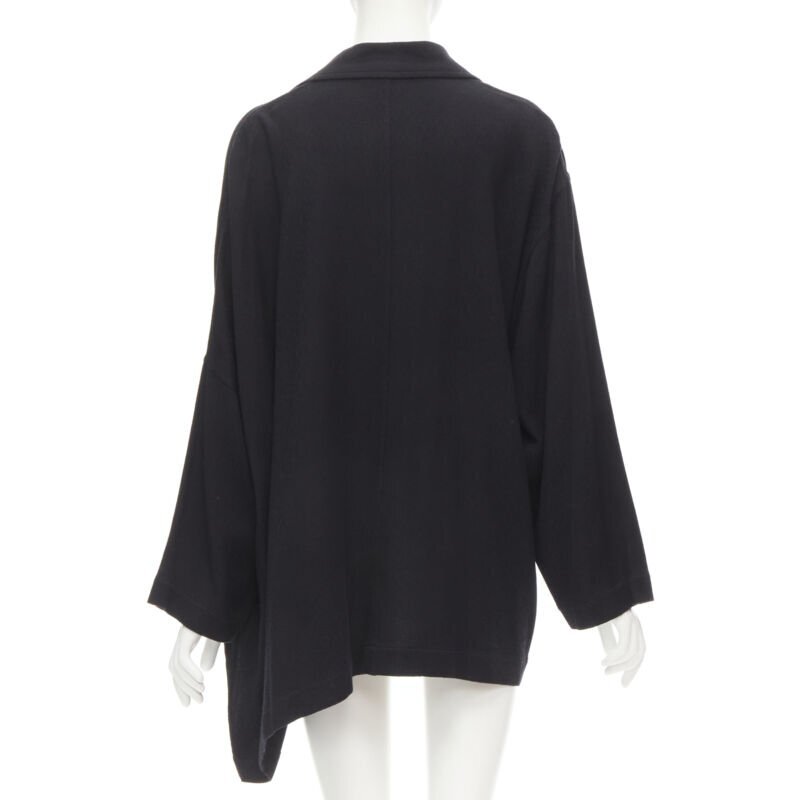 ジャケット × ヴィンテージ(中古) COMME des GARCONS COMME des GARCONS 2001124M0032 COMME DES GARCONS 1980's Vintage black wool wide cut