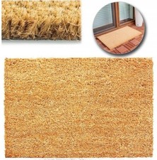 Kokosmatte Fußmatte aus Kokos Schmutzfangmatte Türvorleger Fußabtreter Natur
