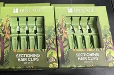 Biolage Sectioning Hair Clips Set of 4 **2-PACK** NEW