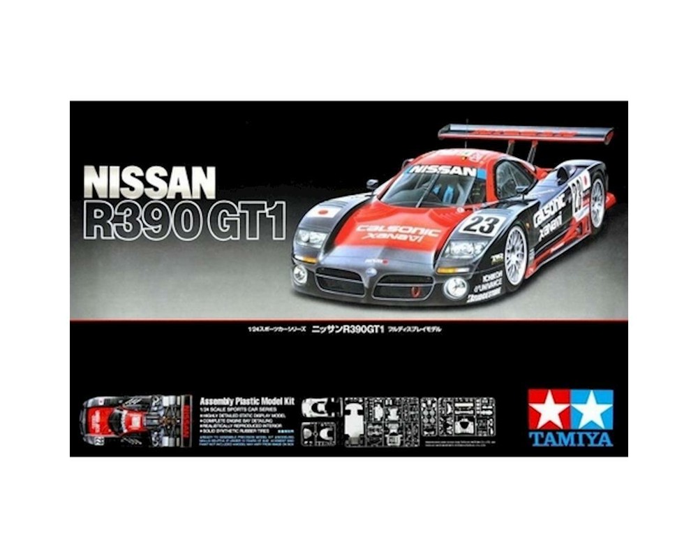Tamiya 1/24 Nissan R390 GT1 Model Kit [TAM24192]