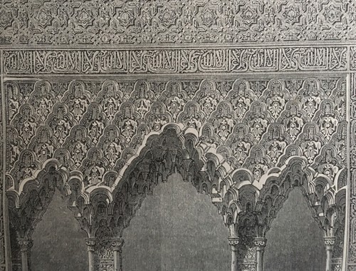 2 Gustave Dore engravings c. 1860. Granada, Alhambra,Andalusia - Picture 3 of 6