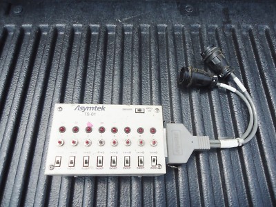 NORDSON ASYMTEK TS-01 I/O TEST BOX WITH CABLE