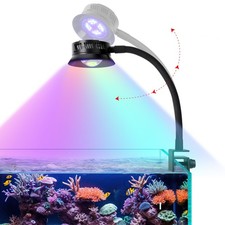 hygger 30W LED Saltwater Reef Light Full Spectrum Dimmable Coral Timer 18"x18"