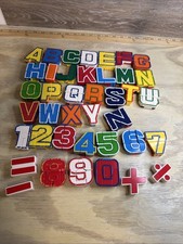 Alphabots Figures Lot Alphabet s Transforming Robot A-Z 0-9 Set 1985 Complete