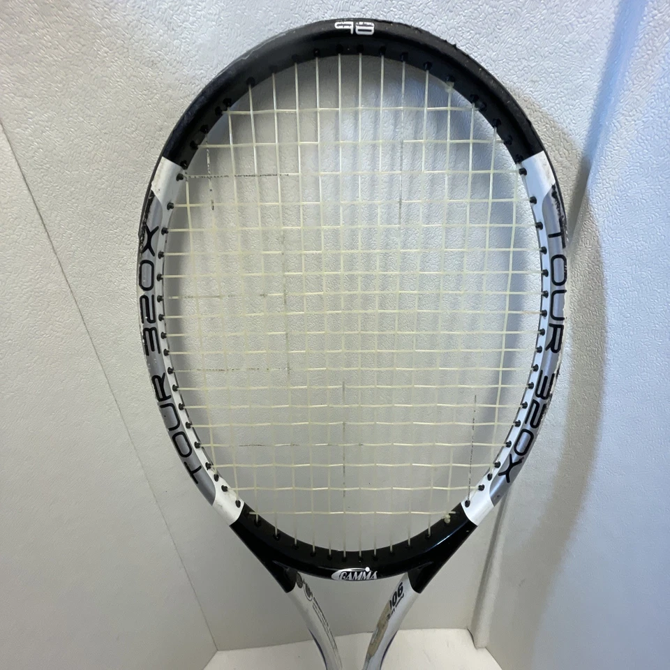 Gamma Tour 320x 98 sq in Tennis Racquet 4 3/8" Grip PL 900 - Need New Grip - Image 2 of 4