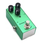 10 Analog Delay Jade Mild and Mellow Guitar Effect Mini Pedal with True Bypass