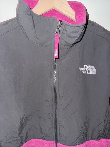 The North Face Denali Polartec Recycled Fleece Jacket Girl’s Size XL Pink - Picture 4 of 16