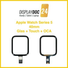 Vetro anteriore touch screen vetro display OCA Apple Watch serie 5 40 mm digitalizzatore