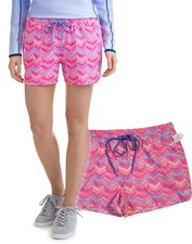 VINEYARD VINES Womens Small Beach Sports PERFORMANCE WHALE TAIL 3" SHORTS